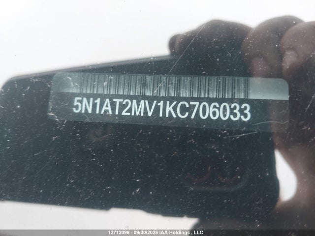 Продажа на аукционе авто 2019 Nissan Rogue S/sl/sv, vin: 5N1AT2MV1KC706033, номер лота: 12712096
