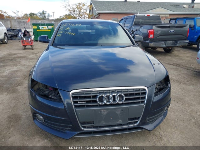 Aukcja sprzedaży 2012 Audi A4 Quattro, vin: WAUHFCFL7CA117882, numer aukcji: 12712117