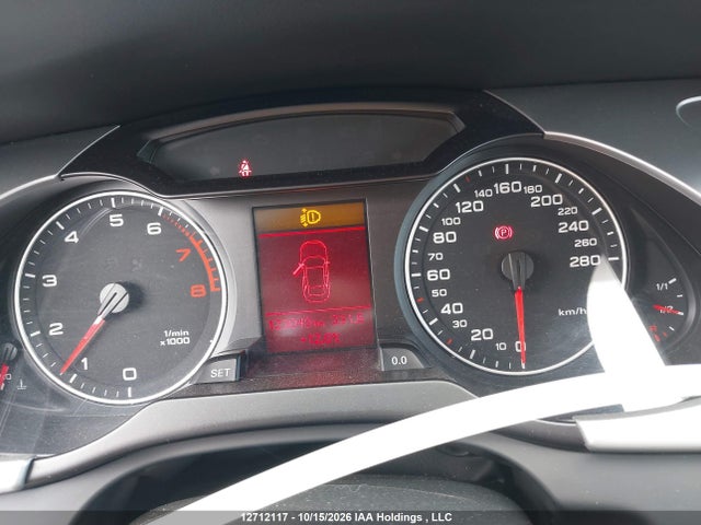 Aukcja sprzedaży 2012 Audi A4 Quattro, vin: WAUHFCFL7CA117882, numer aukcji: 12712117