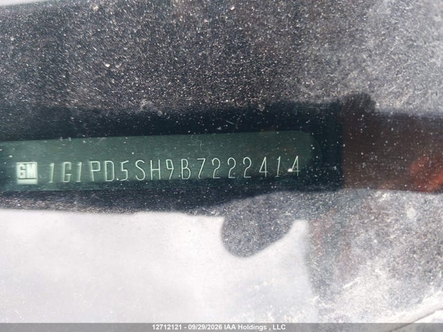 Aukcja sprzedaży 2011 Chevrolet Cruze Ls, vin: 1G1PD5SH9B7222414, numer aukcji: 12712121
