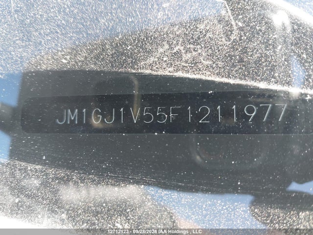 12712123 :رقم المزاد ، JM1GJ1V55F1211977 vin ، 2015 Mazda Mazda6 Gs مزاد بيع