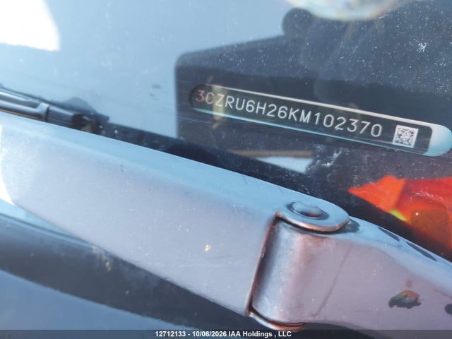 12712133 :رقم المزاد ، 3CZRU6H26KM102370 vin ، 2019 Honda Hr-v Sport مزاد بيع
