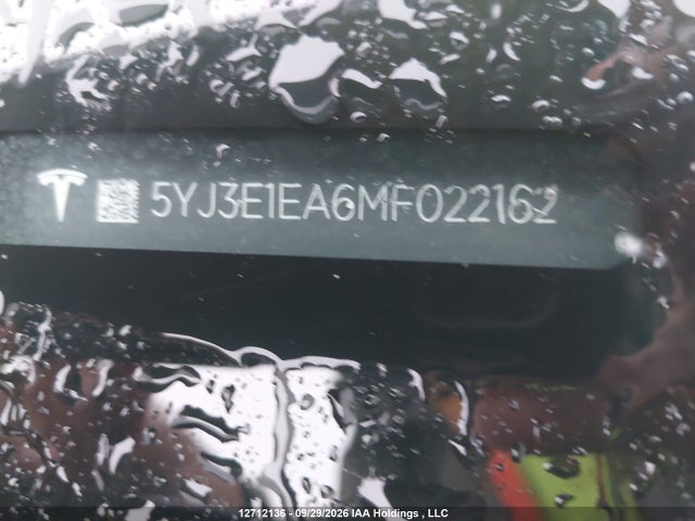 Tesla MODEL 3 2021 5YJ3E1EA6MF022162 Image 17