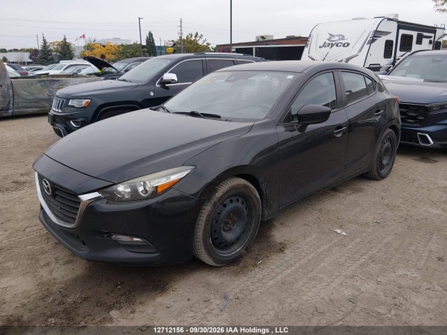 12712156 :رقم المزاد ، JM1BN1K73J1158046 vin ، 2018 Mazda Mazda3 Gx مزاد بيع