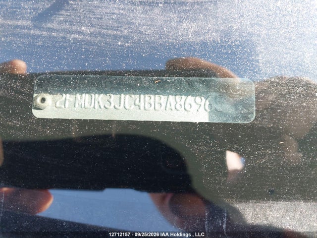 Aukcja sprzedaży 2011 Ford Edge Sel, vin: 2FMDK3JC4BBA86965, numer aukcji: 12712157