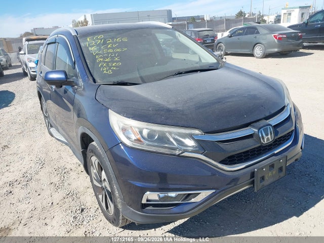 Продажа на аукционе авто 2016 Honda Cr-v Touring, vin: 5J6RM4H97GL802067, номер лота: 12712165