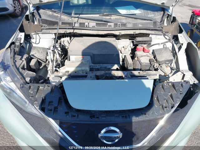 12712179 :رقم المزاد ، 1N4AZ1CP7JC310418 vin ، 2018 Nissan Leaf S/sl/sv مزاد بيع