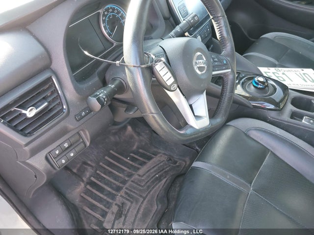 12712179 :رقم المزاد ، 1N4AZ1CP7JC310418 vin ، 2018 Nissan Leaf S/sl/sv مزاد بيع