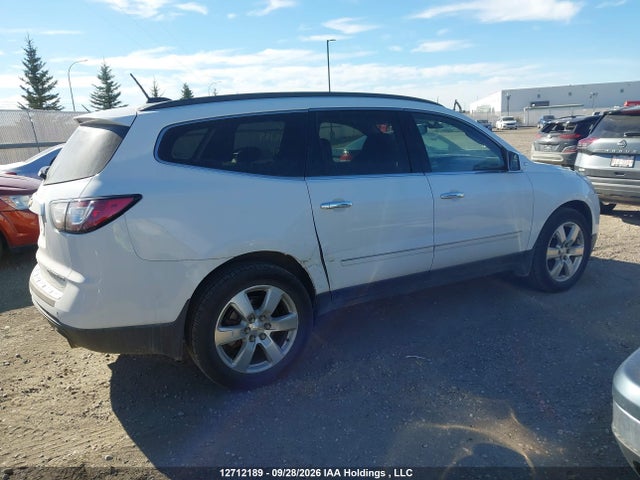 12712189 :رقم المزاد ، 1GNKVJKD8GJ315298 vin ، 2016 Chevrolet Traverse Ltz مزاد بيع
