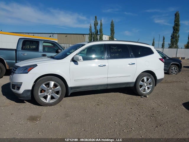 12712189 :رقم المزاد ، 1GNKVJKD8GJ315298 vin ، 2016 Chevrolet Traverse Ltz مزاد بيع