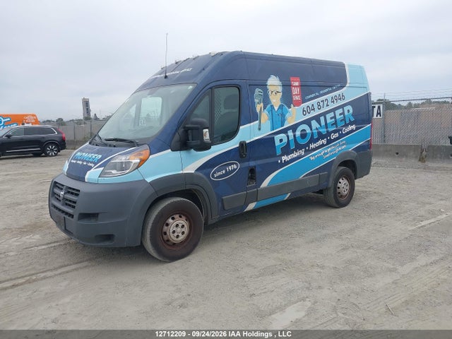 Продажа на аукционе авто 2014 Ram Promaster High Roof, vin: 3C6TRVCG5EE110119, номер лота: 12712209