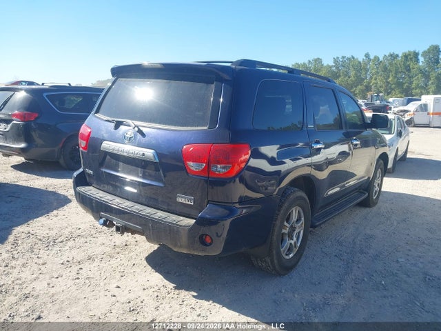 2009 Toyota Sequoia Platinum 5.7l V8 მანქანა იყიდება აუქციონზე, vin: 5TDBY67A39S023754, აუქციონის ნომერი: 12712228