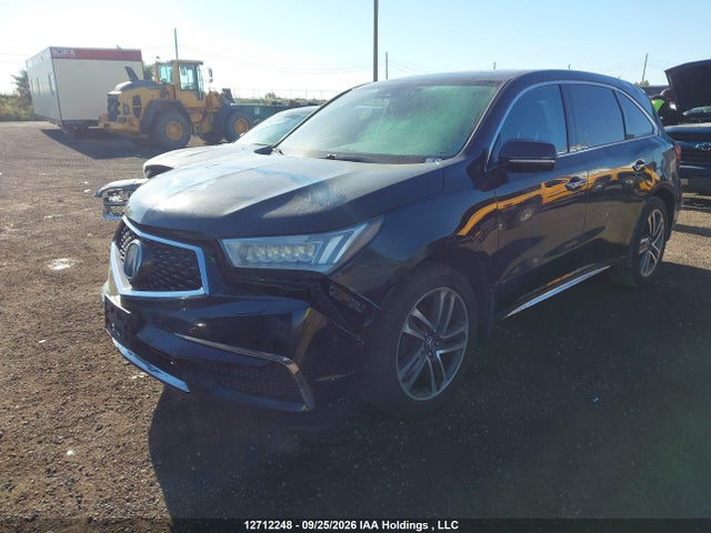 12712248 :رقم المزاد ، 5FRYD4H68HB503097 vin ، 2017 Acura Mdx Tech Pkg مزاد بيع