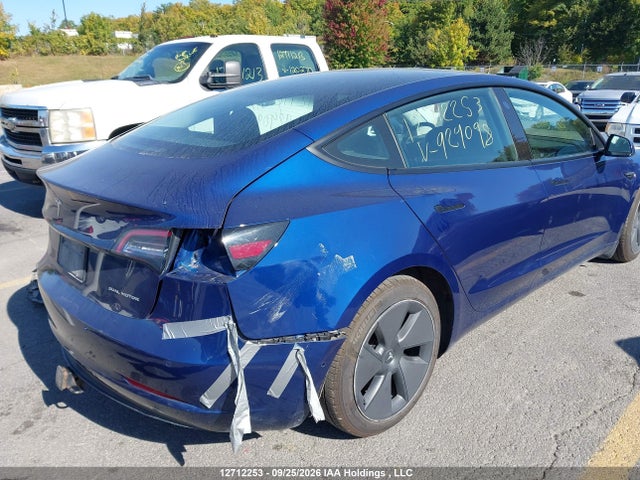 Tesla MODEL 3 2021 5YJ3E1EB7MF924098 Image 4