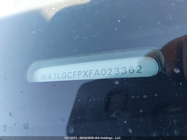 WA1LGCFPXFA023362 Audi Q5 Premium Plus