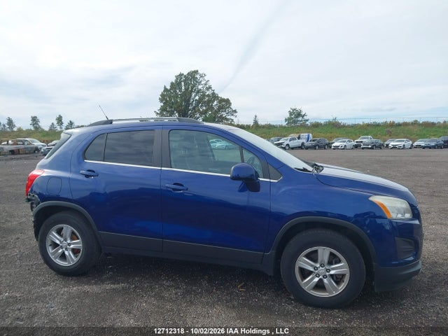 2013 Chevrolet Trax 2lt მანქანა იყიდება აუქციონზე, vin: 3GNCJMSB3DL194264, აუქციონის ნომერი: 12712318