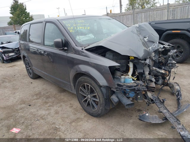 12712360 :رقم المزاد ، 2C4RDGEG3JR179488 vin ، 2018 Dodge Grand Caravan Gt مزاد بيع
