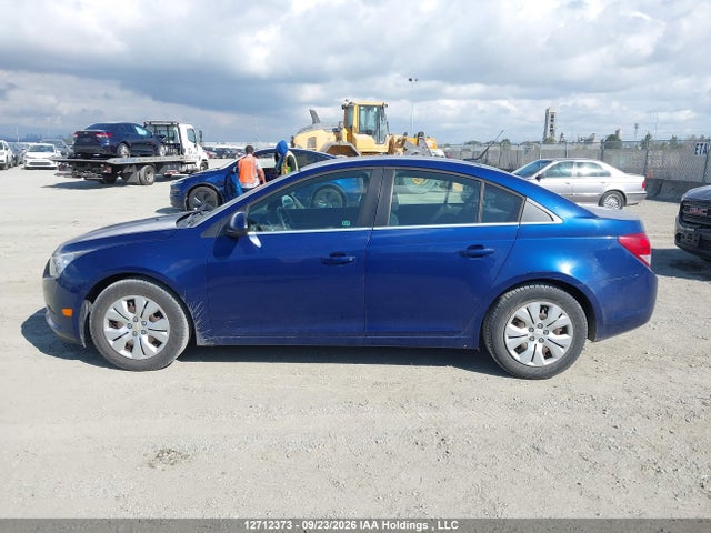 2012 Chevrolet Cruze Lt Turbo მანქანა იყიდება აუქციონზე, vin: 1G1PF5SC9C7334226, აუქციონის ნომერი: 12712373