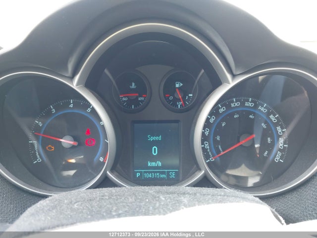 2012 Chevrolet Cruze Lt Turbo მანქანა იყიდება აუქციონზე, vin: 1G1PF5SC9C7334226, აუქციონის ნომერი: 12712373