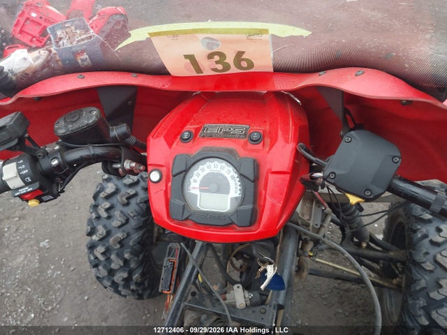 12712406 :رقم المزاد ، 4XADX85A8BA023835 vin ، 2011 Polaris Sportsman 850/xp-eps مزاد بيع