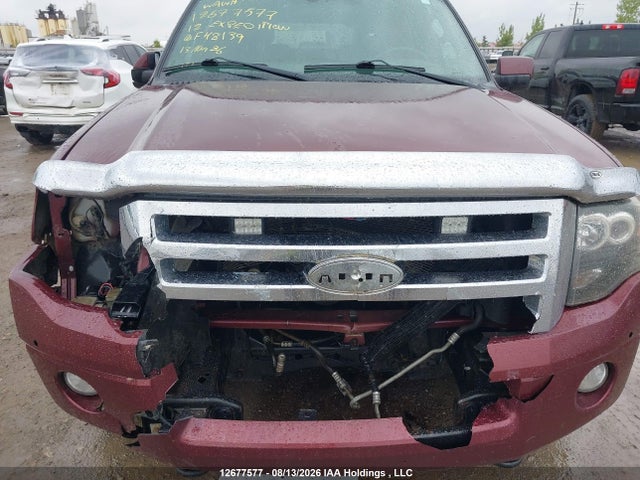 12677577 :رقم المزاد ، 1FMJK2A58CEF48139 vin ، 2012 Ford Expedition Max Limited مزاد بيع