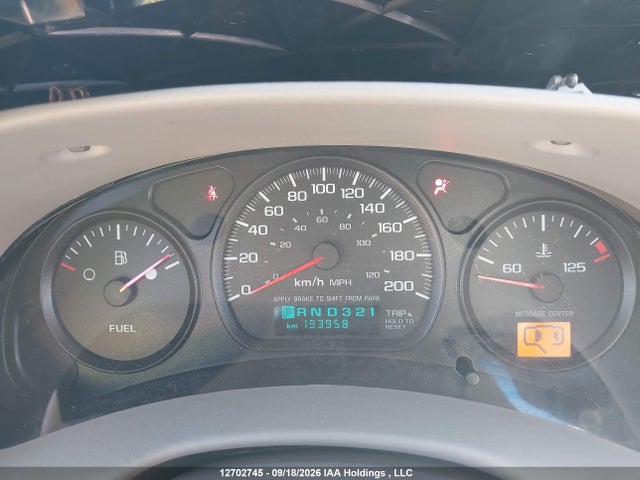 2005 Chevrolet Impala მანქანა იყიდება აუქციონზე, vin: 2G1WF52E159131538, აუქციონის ნომერი: 12702745