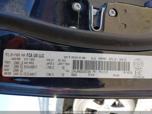 Aukcja sprzedaży 2016 Jeep Patriot Sport/north, vin: 1C4NJRAB2GD567398, numer aukcji: 12707719