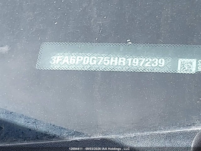 Ford FUSION S 2017 3FA6P0G75HR197239 Image 18