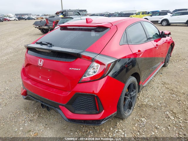 SHHFK7G41KU305242 Honda Civic Sport