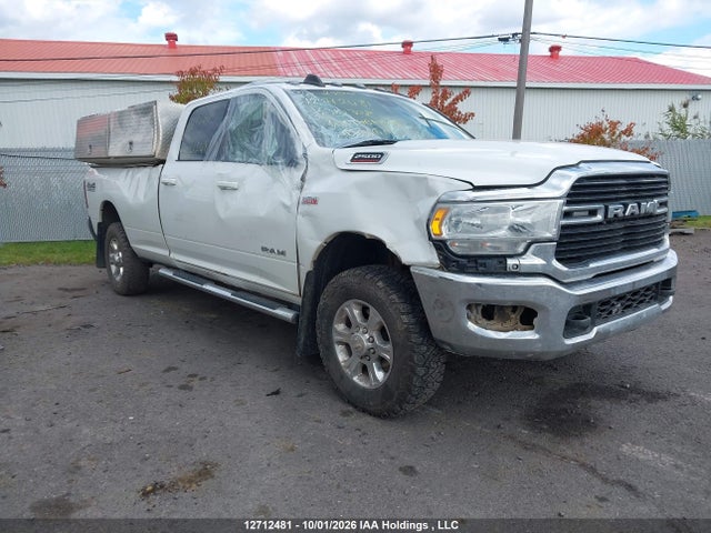 Продаж на аукціоні авто 2020 Ram 2500 Big Horn, vin: 3C6UR5JJ5LG310308, номер лоту: 12712481