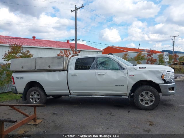 12712481 :رقم المزاد ، 3C6UR5JJ5LG310308 vin ، 2020 Ram 2500 Big Horn مزاد بيع