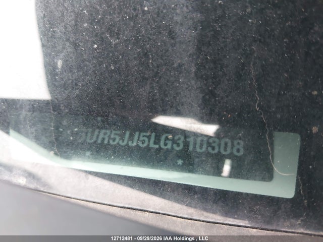 12712481 :رقم المزاد ، 3C6UR5JJ5LG310308 vin ، 2020 Ram 2500 Big Horn مزاد بيع