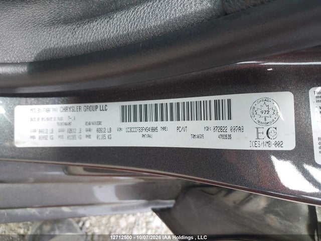 Chrysler 200 LX 2015 1C3CCCFB3FN549805 Image 17