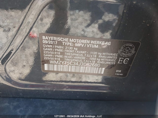 WMZYT5C34J3D82680 Mini Cooper S Countryman All4