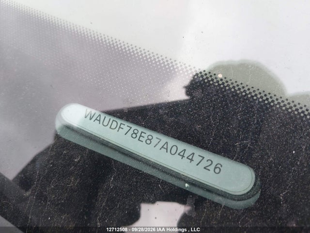 Aukcja sprzedaży 2007 Audi A4 2.0t Quattro, vin: WAUDF78E87A044726, numer aukcji: 12712508