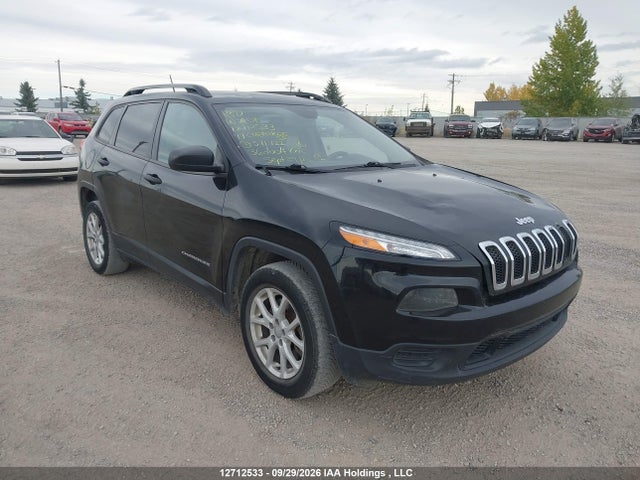 2017 Jeep Cherokee Sport მანქანა იყიდება აუქციონზე, vin: 1C4PJLAB0HW571722, აუქციონის ნომერი: 12712533