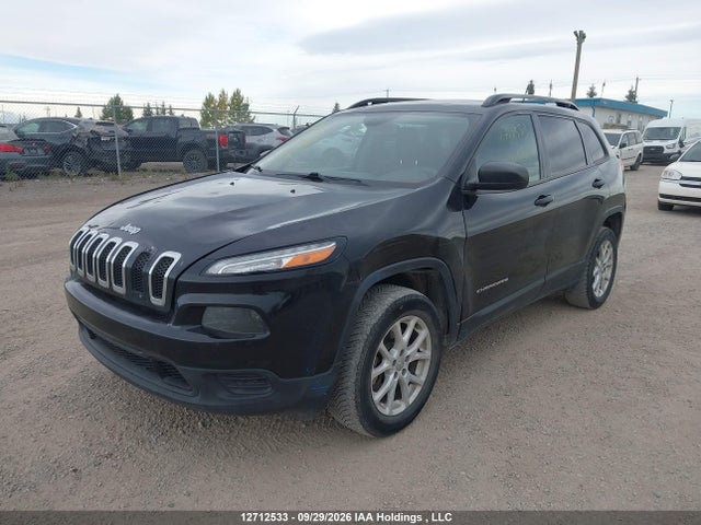 2017 Jeep Cherokee Sport მანქანა იყიდება აუქციონზე, vin: 1C4PJLAB0HW571722, აუქციონის ნომერი: 12712533