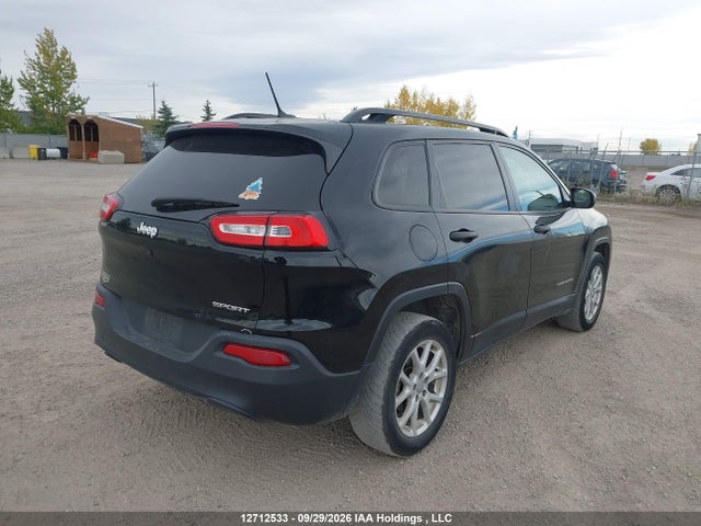 2017 Jeep Cherokee Sport მანქანა იყიდება აუქციონზე, vin: 1C4PJLAB0HW571722, აუქციონის ნომერი: 12712533