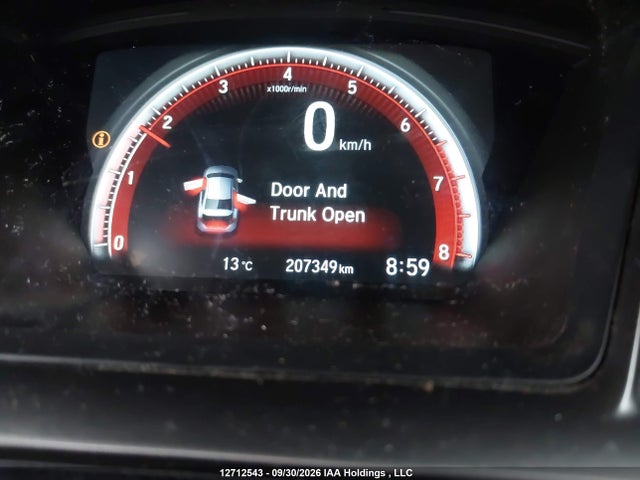 Продажа на аукционе авто 2018 Honda Civic Si Si, vin: 2HGFC1E52JH200064, номер лота: 12712543
