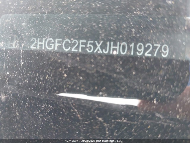 Продаж на аукціоні авто 2018 Honda Civic Lx, vin: 2HGFC2F5XJH019279, номер лоту: 12712597