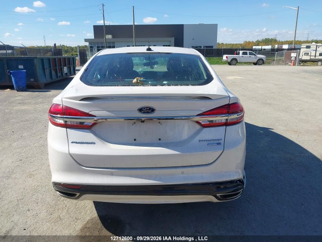 2018 Ford Fusion Titanium მანქანა იყიდება აუქციონზე, vin: 3FA6P0D98JR263830, აუქციონის ნომერი: 12712600