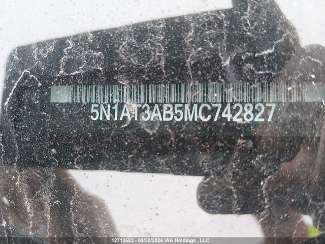 Aukcja sprzedaży 2021 Nissan Rogue, vin: 5N1AT3AB5MC742827, numer aukcji: 12712683