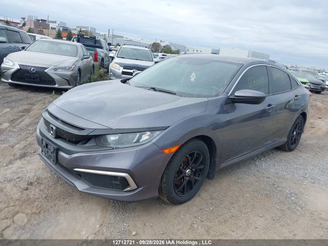 Honda Civic Lx 2019 2HGFC2F52KH043691 Image 2