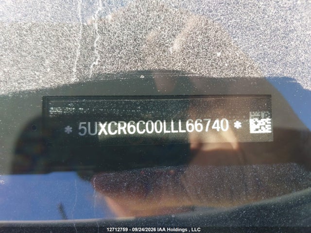 5UXCR6C00LLL66740 BMW X5 Xdrive40i