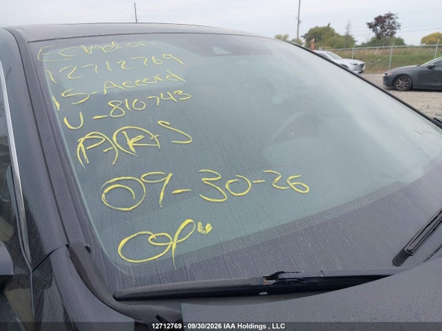 Продаж на аукціоні авто 2015 Honda Accord Touring, vin: 1HGCR2F96FA810743, номер лоту: 12712769