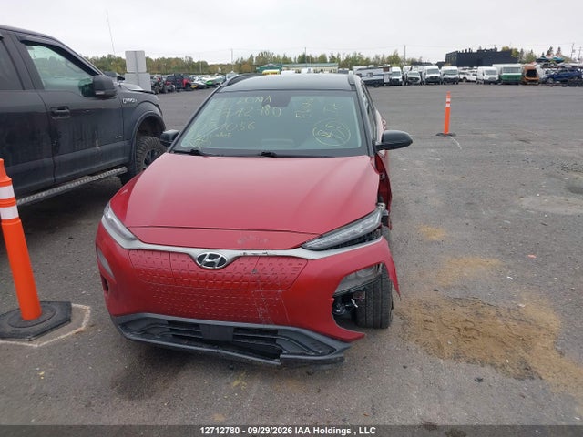 2020 Hyundai Kona Sel მანქანა იყიდება აუქციონზე, vin: KM8K23AG6LU091056, აუქციონის ნომერი: 12712780