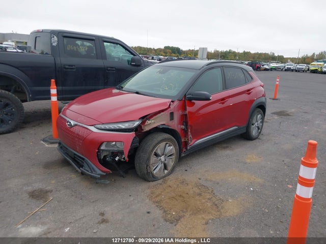 2020 Hyundai Kona Sel მანქანა იყიდება აუქციონზე, vin: KM8K23AG6LU091056, აუქციონის ნომერი: 12712780