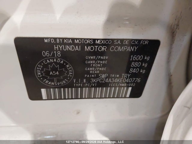 Hyundai Accent Preferred 2019 3KPC24A34KE040776 Image 9