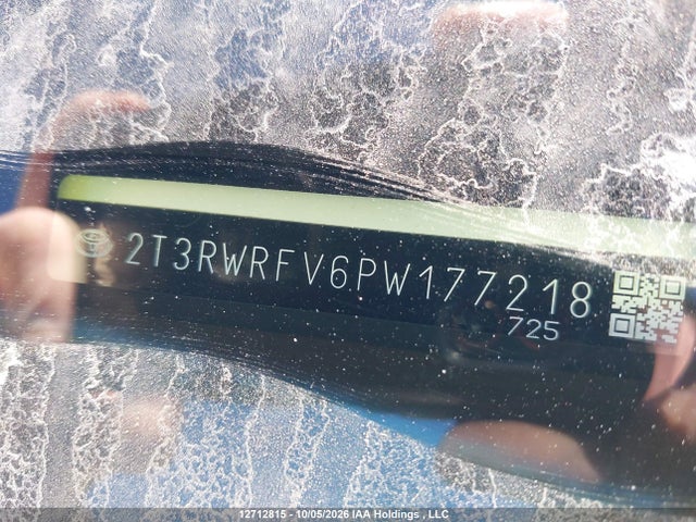 Aukcja sprzedaży 2023 Toyota Rav4 Hybrid, vin: 2T3RWRFV6PW177218, numer aukcji: 12712815