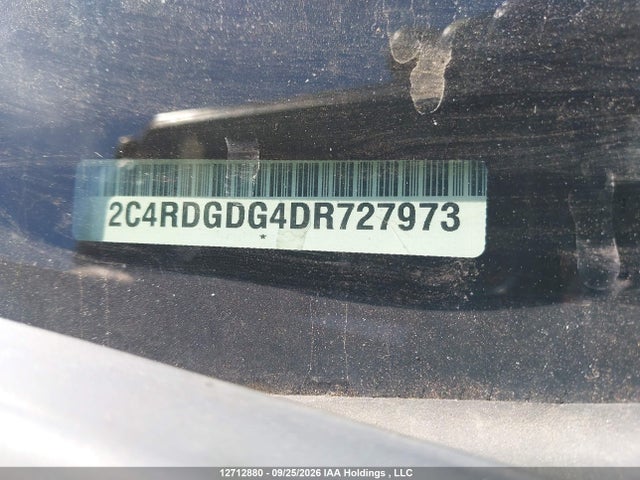 Aukcja sprzedaży 2013 Dodge Grand Caravan Crew, vin: 2C4RDGDG4DR727973, numer aukcji: 12712880